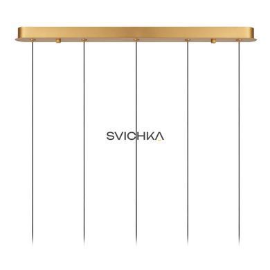 Подвесной светильник Lucide DILENKO LED Dim. 5x3,5W 2700K Matt Gold / Brass