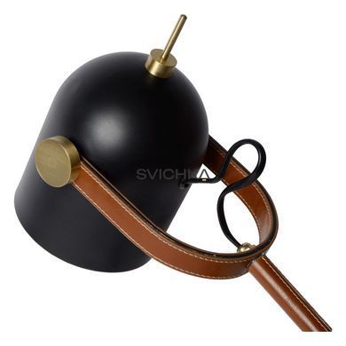 Настільна лампа Lucide WAYLON 1xE27 Black, BLACK, Чорний