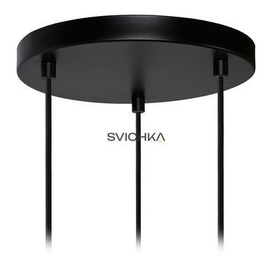Підвісний світильник Lucide BASKETT 3xE27 Black, BLACK, Чорний, Чорний