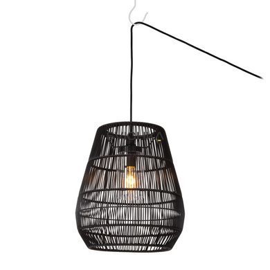 Підвісний світильник для дому і вулиці Lucide NERIDA &Oslash; 35 cm 1xE27 IP44 Black, BLACK, Чорний, Чорний
