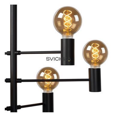 Підвісний світильник Lucide LEANNE &Oslash; 65 cm 10xE27 Black, BLACK