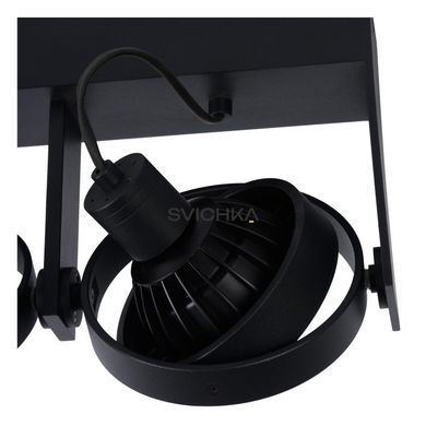 Потолочный точечный светильник Lucide GRIFFON LED Dim to warm GU10 (ES111) 2x12W 2200K/3000K Black