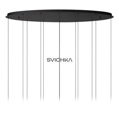 Підвісний світильник Lucide CALINA LED Dim. 12x7,7W 2700K Black, BLACK, Опал, Опал