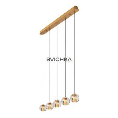 Подвесной светильник Lucide DILENKO LED Dim. 5x3,5W 2700K Matt Gold / Brass