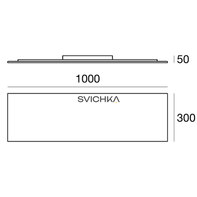Світильник Linea Light 7491 Dublight LED, Білий