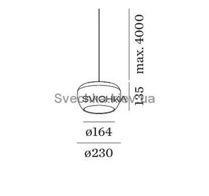 Подвесной светильник Wever &amp| Ducre WETRO 2.0 236288P9
