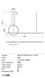 Підвісний світильник REDO 01-1848 GIOTTO Black + Dimmable, Чорний, Чорний, Чорний
