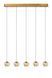 Подвесной светильник Lucide DILENKO LED Dim. 5x3,5W 2700K Matt Gold / Brass, Matt Gold / Brass