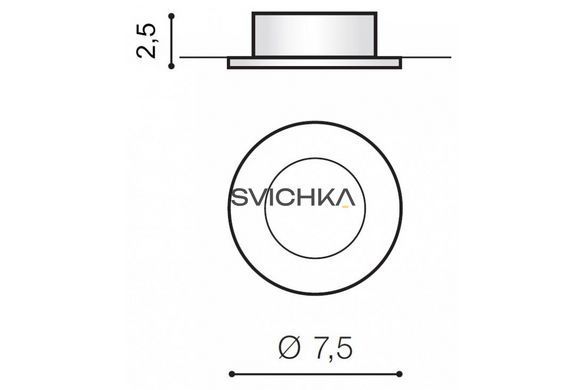 Точечный светильник Azzardo Ivo GM2100 WH (AZ0759)