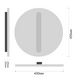 Бра Babich Studio FOG B400, White