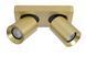 Стельовий точковий світильник Lucide NIGEL LED Dim to warm GU10 2x5W 2200K/3000K Matt Gold / Brass, Matt Gold / Brass