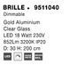 Підвісний світильник Nova luce BRILLE 3 Gold