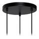 Підвісний світильник Lucide BASKETT 3xE27 Black, BLACK, Чорний, Чорний