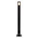 Вуличний стовпчик Lucide LAWFORD LED 1x6W 3000K IP54 Black, BLACK, Чорний, Чорний