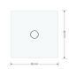 Умный сенсорный диммер Livolo белый ZigBee (VL-C7FC1D2Z-2GWP)