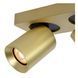 Стельовий точковий світильник Lucide NIGEL LED Dim to warm GU10 2x5W 2200K/3000K Matt Gold / Brass, Matt Gold / Brass