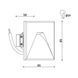 Светильник ступенчатый RIKI KLOODI KDSL-RIKI SQ85X85 3W 3K 38D DG, Антрацит