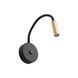 Бра на гнучкій ніжці TK Lighting LAGOS USB, Black/Gold