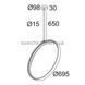 Подвесной светильник Delta Light SUPERLOOP VR 70 SBL 321 407 93 B