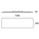 Світильник Linea Light 7491 Dublight LED, Білий