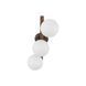 Стельовий світильник TK Lighting ESTERA 3, Brown/White