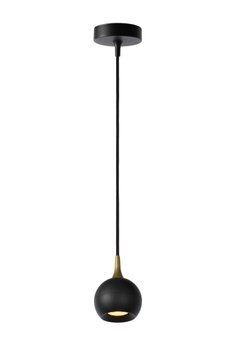Підвісний світильник Lucide FAVORI &Oslash; 9 cm 1xGU10 Black, BLACK