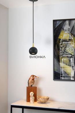 Підвісний світильник Lucide FAVORI &Oslash; 9 cm 1xGU10 Black, BLACK
