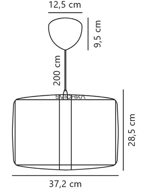 Підвісний світильник Nordlux Cardine 35, White