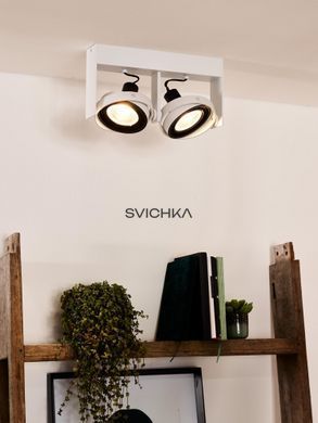 Потолочный точечный светильник Lucide GRIFFON LED Dim to warm GU10 (ES111) 2x12W 2200K/3000K White