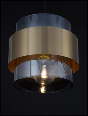 Подвесной светильник Nova luce SIANNA, Smoke/Brass