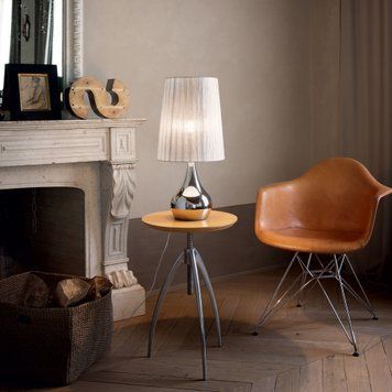Ideal Lux ETERNITY TL1 SMALL Серебро 035987