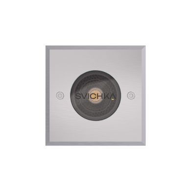 Світильник грунтовий KLOODI KDGL-SC120X120 GU10 ADJ HC, Срібний