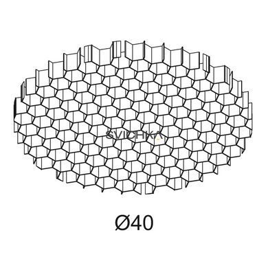 Розсіювач Delta light HONEYCOMB Black