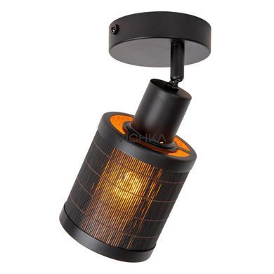 Потолочный точечный светильник Lucide TAGALOG &Oslash; 10 cm 1xE27 Black