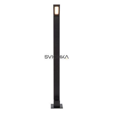 Вуличний стовпчик Lucide LAWFORD LED 1x6W 3000K IP54 Black, BLACK, Чорний, Чорний