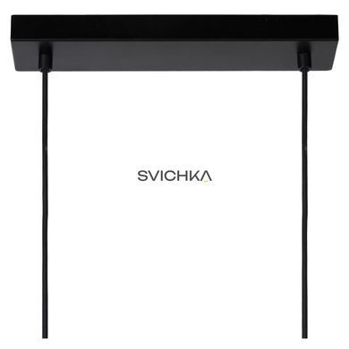 Підвісний світильник Lucide BASKETT 4xE27 Black, BLACK