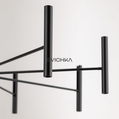 Люстра TK Lighting 18224 NIVA 8, Black