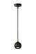 Підвісний світильник Lucide FAVORI &Oslash; 9 cm 1xGU10 Black, BLACK