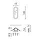 Светильник врезной Arkos Light Olympia Mini A2580012W