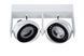 Потолочный точечный светильник Lucide GRIFFON LED Dim to warm GU10 (ES111) 2x12W 2200K/3000K White, WHITE