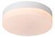 Стельовий світильник для ванної Lucide BISKIT &Oslash; 23 cm LED 1x12W 2700K IP44 Motion & Day/Night Sensor White, WHITE