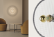 Настінний світильник Aromas Lass, Black, Білий, Чорний, Прозорий