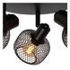 Стельовий точковий світильник Lucide MAREN &Oslash; 37 cm 3xE14 Black, BLACK, Чорний, Чорний