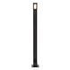 Вуличний стовпчик Lucide LAWFORD LED 1x6W 3000K IP54 Black, BLACK, Чорний, Чорний