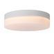 Стельовий світильник для ванної Lucide BISKIT &Oslash; 23 cm LED 1x12W 2700K IP44 Motion & Day/Night Sensor White, WHITE
