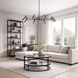 Люстра TK Lighting 18224 NIVA 8, Black