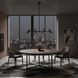 Люстра TK Lighting 18224 NIVA 8, Black