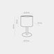 Настольная лампа TK Lighting Deva, White