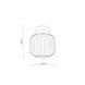 Потолочный светильник TK Lighting 11358 SALVIA 1, Brown