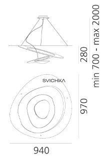 Подвесной светильник Artemide Pirce halo 1239010A